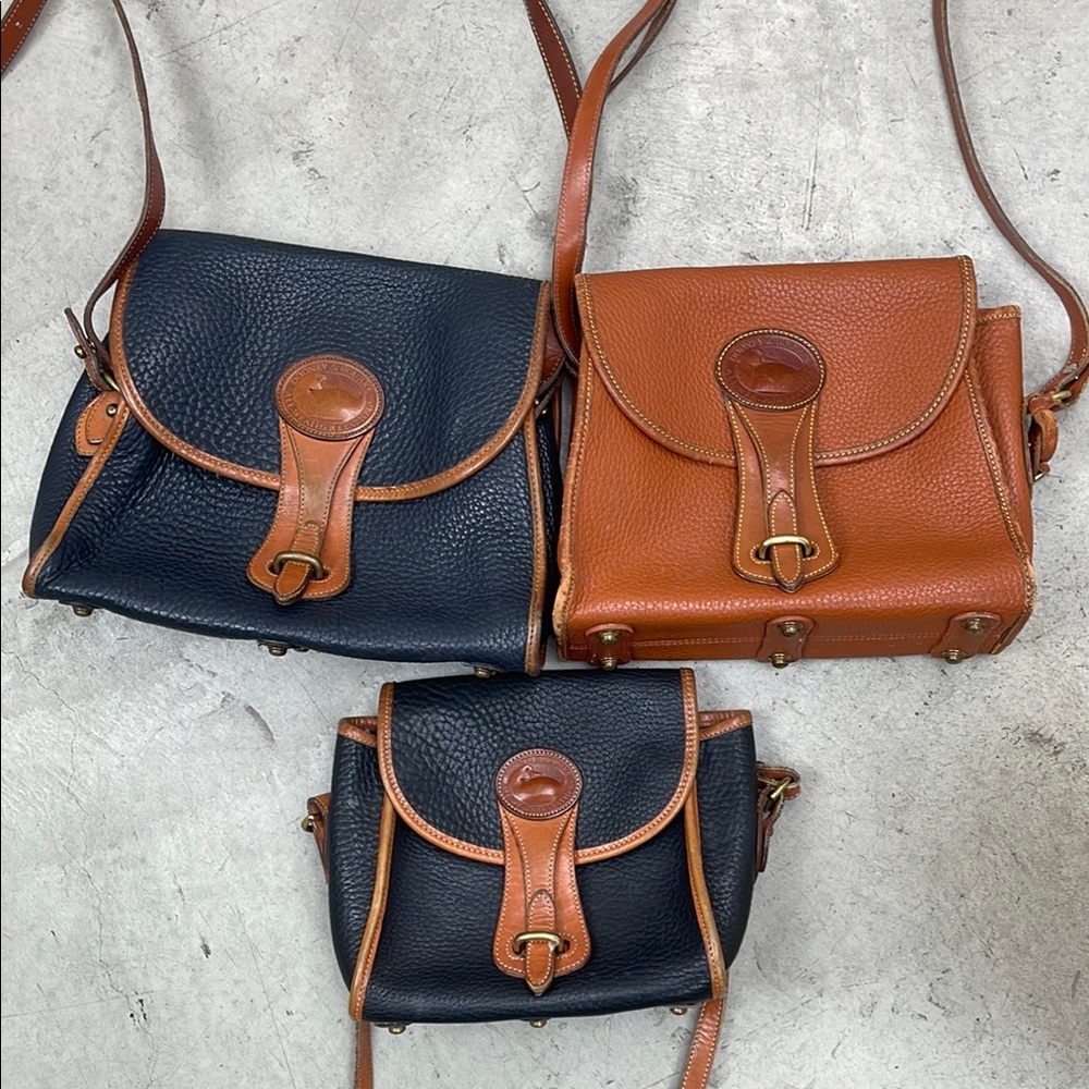 Vintage Dooney & Bourke Essex Bags: Set of 3